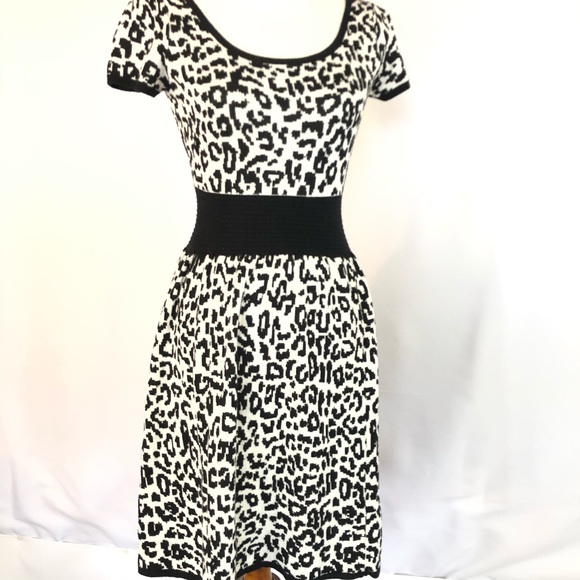 Anthropologie Just Taylor Womens Leopard Dress - Picture 6 of 8